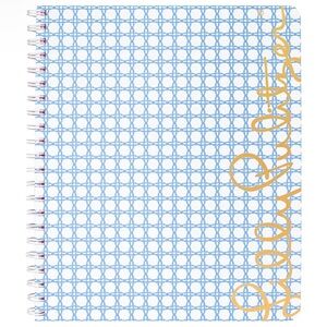NWT Lilly Pulitzer Blue Caning Notebook